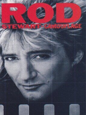 Rod Stewart - Camouflage - 1984 Cassette Tape